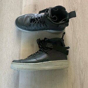 Nike Women's SF AF-1 MID Urban Utility Military Shoes size 8 sneakers